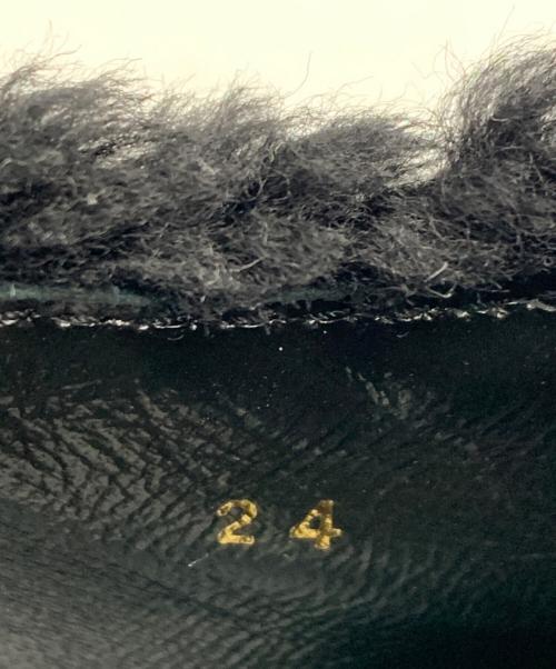 COMME des GARCONS HOMME（コムデギャルソン オム）COMME des GARCONS HOMME (コムデギャルソン オム) ボアシューズ ブラック サイズ:24の古着・服飾アイテム