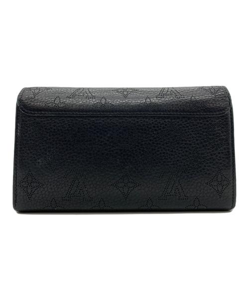 LOUIS VUITTON（ルイ ヴィトン）LOUIS VUITTON (ルイ ヴィトン) マヒナ ポルトフォイユイリス ブラックの古着・服飾アイテム