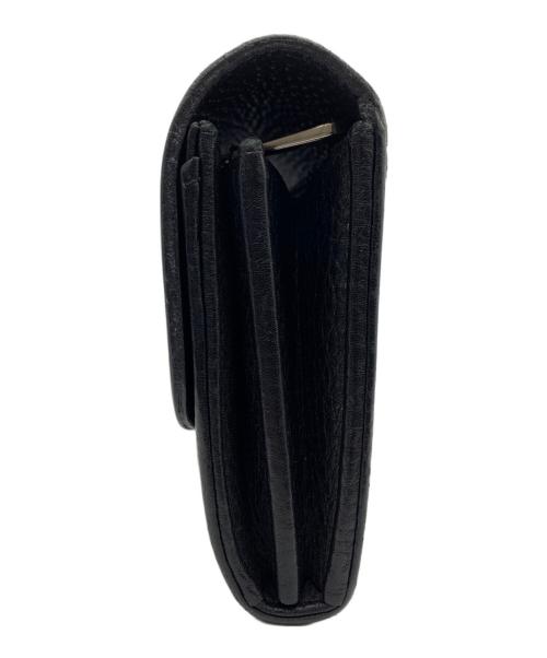 LOUIS VUITTON（ルイ ヴィトン）LOUIS VUITTON (ルイ ヴィトン) マヒナ ポルトフォイユイリス ブラックの古着・服飾アイテム