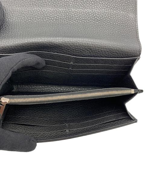 LOUIS VUITTON（ルイ ヴィトン）LOUIS VUITTON (ルイ ヴィトン) マヒナ ポルトフォイユイリス ブラックの古着・服飾アイテム