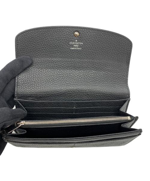 LOUIS VUITTON（ルイ ヴィトン）LOUIS VUITTON (ルイ ヴィトン) マヒナ ポルトフォイユイリス ブラックの古着・服飾アイテム