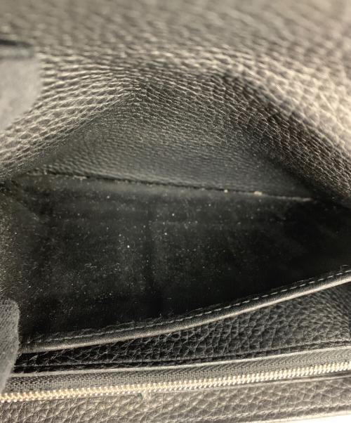 LOUIS VUITTON（ルイ ヴィトン）LOUIS VUITTON (ルイ ヴィトン) マヒナ ポルトフォイユイリス ブラックの古着・服飾アイテム