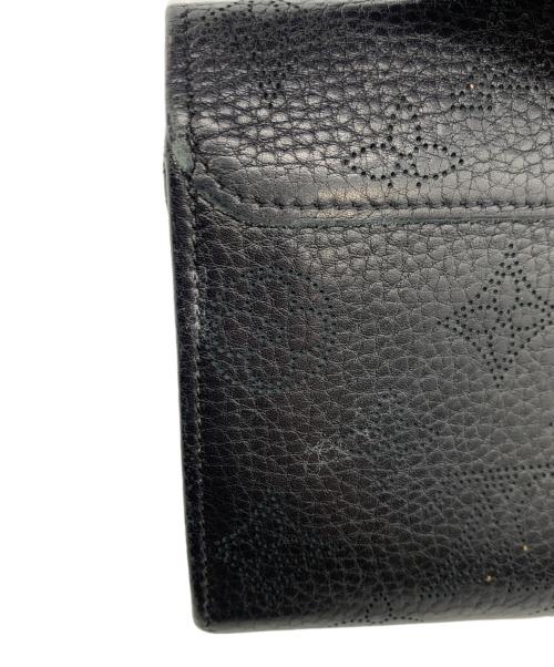 LOUIS VUITTON（ルイ ヴィトン）LOUIS VUITTON (ルイ ヴィトン) マヒナ ポルトフォイユイリス ブラックの古着・服飾アイテム