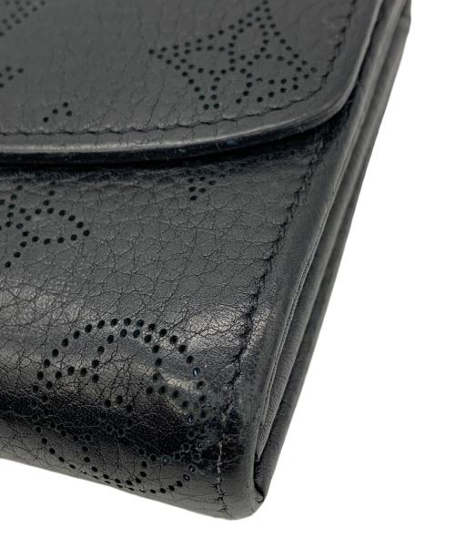 LOUIS VUITTON（ルイ ヴィトン）LOUIS VUITTON (ルイ ヴィトン) マヒナ ポルトフォイユイリス ブラックの古着・服飾アイテム