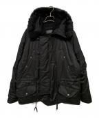 AIVERアイバー）の古着「N-2Bジャケット」｜ブラック