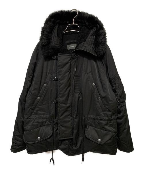 AIVER（アイバー）AIVER (アイバー) N-2Bジャケット ブラック サイズ:Ｌの古着・服飾アイテム
