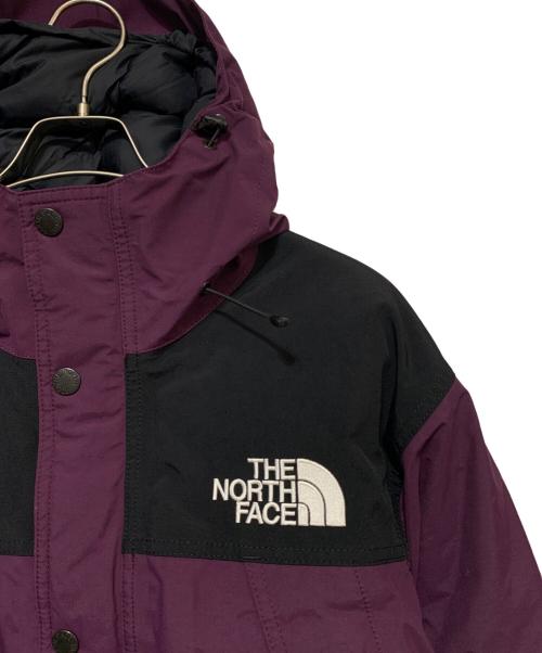 THE NORTH FACE（ザ ノース フェイス）THE NORTH FACE (ザ ノース フェイス) マウンテンダウンジャケット パープル×ブラック サイズ:Ｌの古着・服飾アイテム