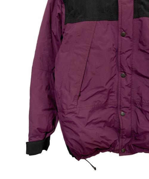 THE NORTH FACE（ザ ノース フェイス）THE NORTH FACE (ザ ノース フェイス) マウンテンダウンジャケット パープル×ブラック サイズ:Ｌの古着・服飾アイテム