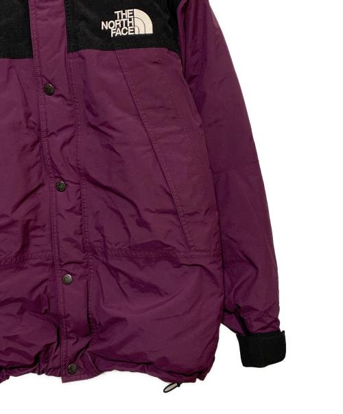 THE NORTH FACE（ザ ノース フェイス）THE NORTH FACE (ザ ノース フェイス) マウンテンダウンジャケット パープル×ブラック サイズ:Ｌの古着・服飾アイテム