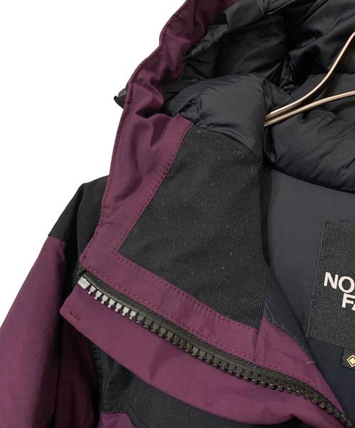 THE NORTH FACE（ザ ノース フェイス）THE NORTH FACE (ザ ノース フェイス) マウンテンダウンジャケット パープル×ブラック サイズ:Ｌの古着・服飾アイテム