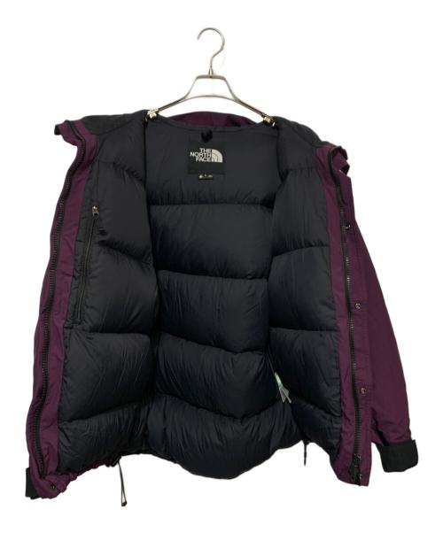 THE NORTH FACE（ザ ノース フェイス）THE NORTH FACE (ザ ノース フェイス) マウンテンダウンジャケット パープル×ブラック サイズ:Ｌの古着・服飾アイテム