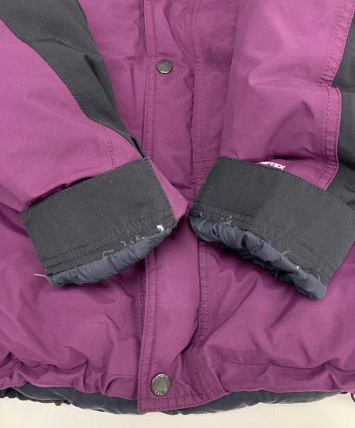 THE NORTH FACE（ザ ノース フェイス）THE NORTH FACE (ザ ノース フェイス) マウンテンダウンジャケット パープル×ブラック サイズ:Ｌの古着・服飾アイテム