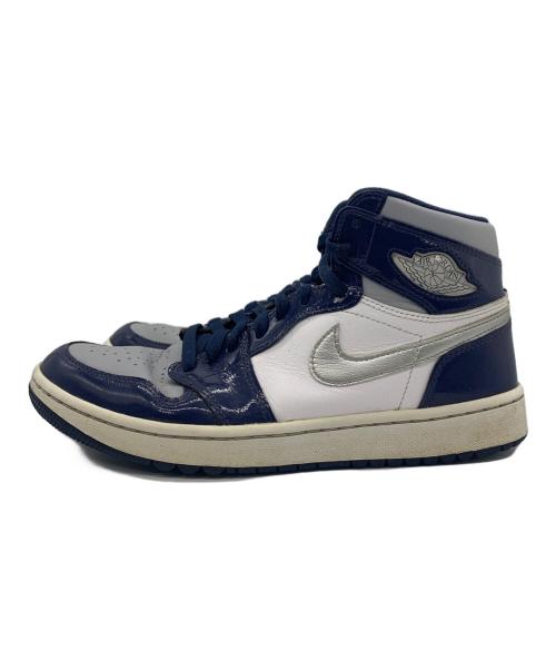 NIKE（ナイキ）NIKE (ナイキ) Air Jordan 1 High Golf ブルー×ホワイト サイズ:27の古着・服飾アイテム