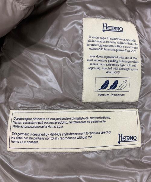 HERNO（ヘルノ）HERNO (ヘルノ) PRODUZ LAVJAP ベージュ サイズ:40の古着・服飾アイテム