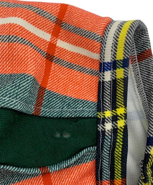 COMME des GARCONS HOMME PLUS（コムデギャルソンオムプリュス）COMME des GARCONS HOMME PLUS (コムデギャルソンオムプリュス) ベスト グリーン×オレンジ サイズ:記載なしの古着・服飾アイテム