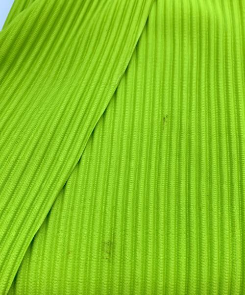 HOMME PLISSE ISSEY MIYAKE（オム プリッセ イッセイ ミヤケ）HOMME PLISSE ISSEY MIYAKE (オム プリッセ イッセイ ミヤケ) プリーツパンツ グリーン サイズ:MＬの古着・服飾アイテム