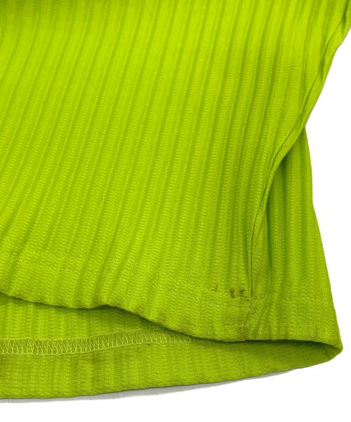 HOMME PLISSE ISSEY MIYAKE（オム プリッセ イッセイ ミヤケ）HOMME PLISSE ISSEY MIYAKE (オム プリッセ イッセイ ミヤケ) プリーツパンツ グリーン サイズ:MＬの古着・服飾アイテム