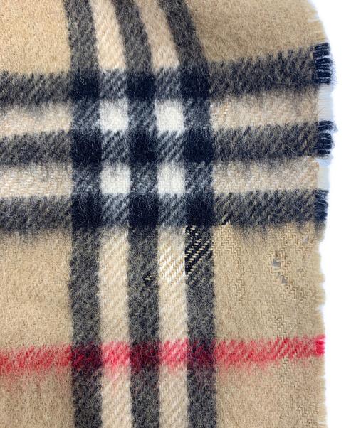 Burberry's（バーバリー）Burberry's (バーバリーズ) カシミアマフラー ブラウンの古着・服飾アイテム