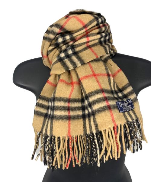 Burberry's（バーバリー）Burberry's (バーバリーズ) カシミアマフラー ブラウンの古着・服飾アイテム