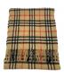 Burberry's (バーバリーズ) カシミアマフラー ブラウン：5000円