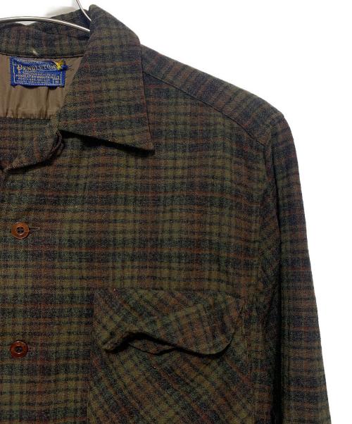 PENDLETON（ペンドルトン）PENDLETON (ペンドルトン) 50's ボードシャツ オリーブ サイズ:Mの古着・服飾アイテム