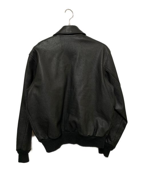 US.WINGS（ユーエス・ウィングス）US.WINGS (ユーエス・ウィングス) レザージャケット ブラック サイズ:Mの古着・服飾アイテム