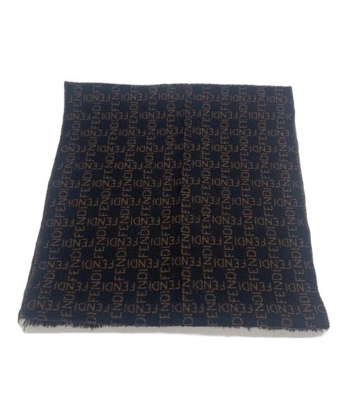 FENDI（フェンディ）FENDI (フェンディ) マフラー ブラウンの古着・服飾アイテム