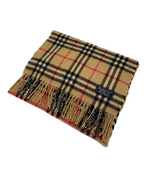 Burberry's（バーバリー）Burberry's (バーバリーズ) カシミアマフラー ブラウンの古着・服飾アイテム