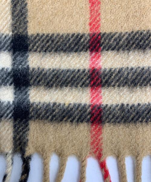 Burberry's（バーバリー）Burberry's (バーバリーズ) カシミアマフラー ブラウンの古着・服飾アイテム