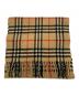 Burberry's (バーバリーズ) カシミアマフラー ブラウン：6000円