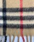 中古・古着 Burberry's (バーバリーズ) カシミアマフラー ブラウン：6000円