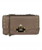 VALENTINO GARAVANIヴァレンティノ・ガラヴァーニ）の古着「チェーンウォレット」｜ピンク