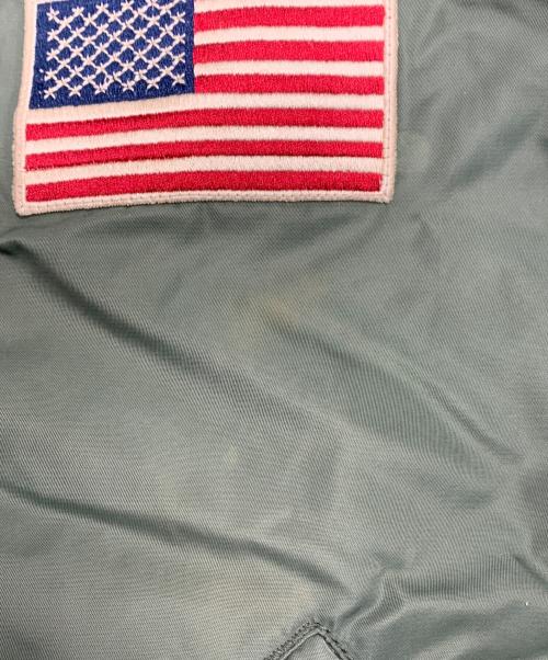 AVIREX（アヴィレックス）AVIREX (アヴィレックス) MA-1ジャケット グリーン サイズ:Ｌの古着・服飾アイテム