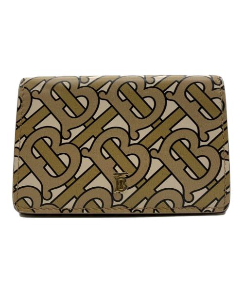 BURBERRY（バーバリー）BURBERRY (バーバリー) モノグラム柄　3つ折り財布 ベージュの古着・服飾アイテム
