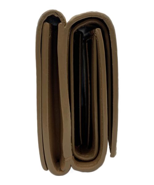 BURBERRY（バーバリー）BURBERRY (バーバリー) モノグラム柄　3つ折り財布 ベージュの古着・服飾アイテム