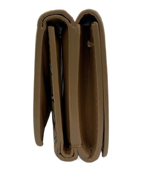 BURBERRY（バーバリー）BURBERRY (バーバリー) モノグラム柄　3つ折り財布 ベージュの古着・服飾アイテム