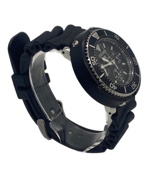 SEIKO（セイコー）SEIKO (セイコー) クロノグラフ ブラックの古着・服飾アイテム