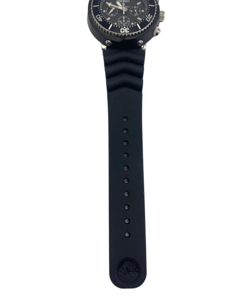 SEIKO（セイコー）SEIKO (セイコー) クロノグラフ ブラックの古着・服飾アイテム