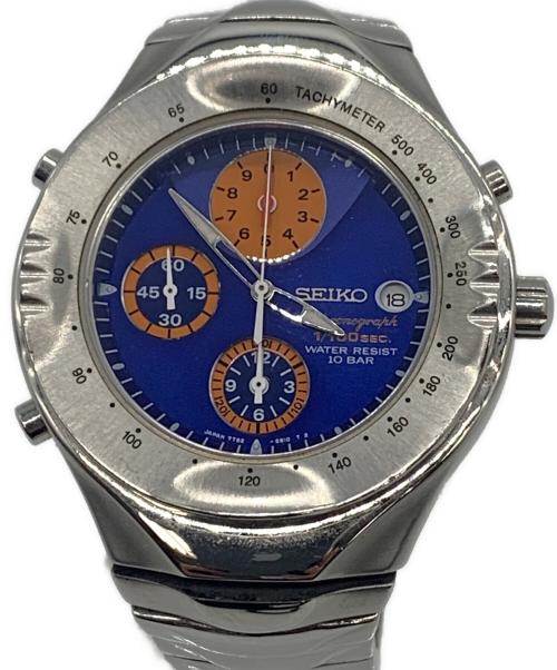 SEIKO（セイコー）SEIKO (セイコー) GIUGIARO DESIGN ブルーの古着・服飾アイテム