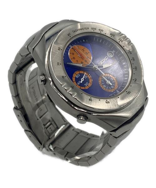 SEIKO（セイコー）SEIKO (セイコー) GIUGIARO DESIGN ブルーの古着・服飾アイテム