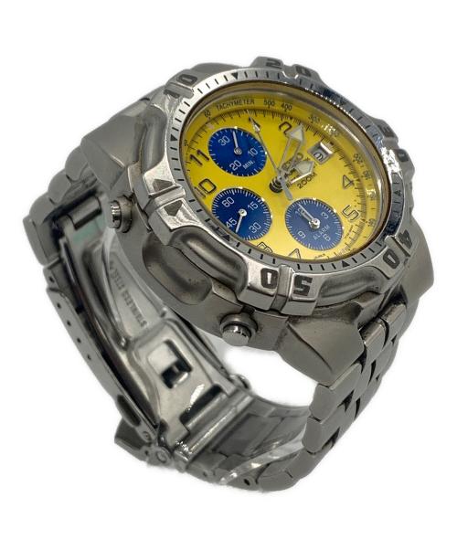 SEIKO（セイコー）SEIKO (セイコー) Chronograph イエローの古着・服飾アイテム
