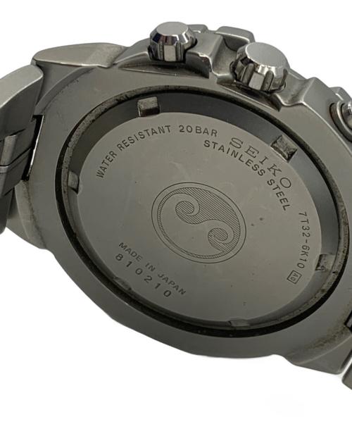 SEIKO（セイコー）SEIKO (セイコー) Chronograph イエローの古着・服飾アイテム