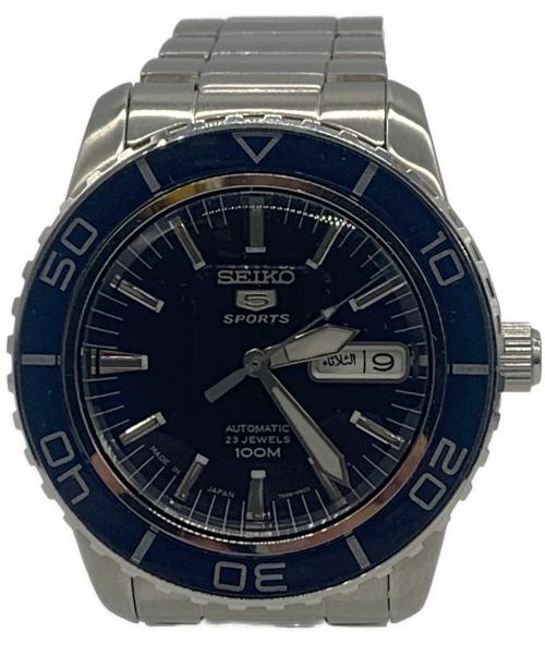 SEIKO（セイコー）SEIKO (セイコー) ファイブスポーツ ブルーの古着・服飾アイテム