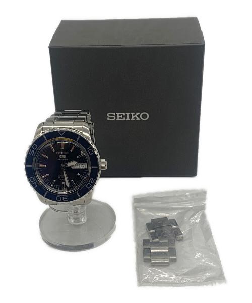 SEIKO（セイコー）SEIKO (セイコー) ファイブスポーツ ブルーの古着・服飾アイテム