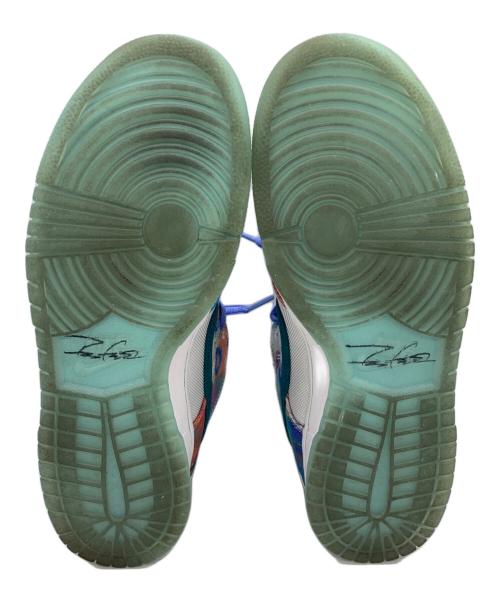 NIKE SB（ナイキエスビー）NIKE SB (ナイキエスビー) ローカットスニーカー ホワイト×ブルー サイズ:26.5の古着・服飾アイテム