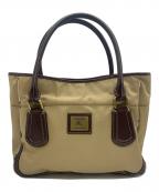 BURBERRY BLUE LABELバーバリーロンドンブルーレーベル）の古着「トートバッグ」｜ベージュ