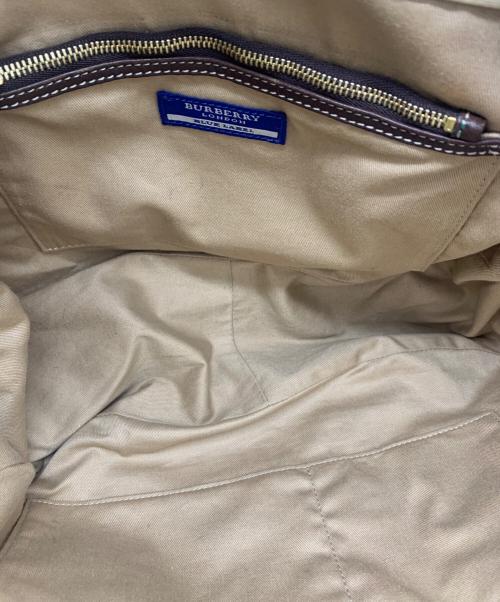 BURBERRY BLUE LABEL（バーバリーロンドンブルーレーベル）BURBERRY BLUE LABEL (バーバリーロンドンブルーレーベル) トートバッグ ベージュの古着・服飾アイテム