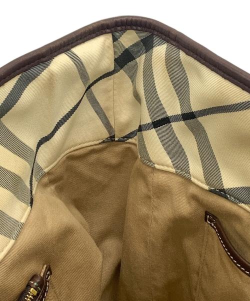 BURBERRY BLUE LABEL（バーバリーロンドンブルーレーベル）BURBERRY BLUE LABEL (バーバリーロンドンブルーレーベル) トートバッグ ベージュの古着・服飾アイテム
