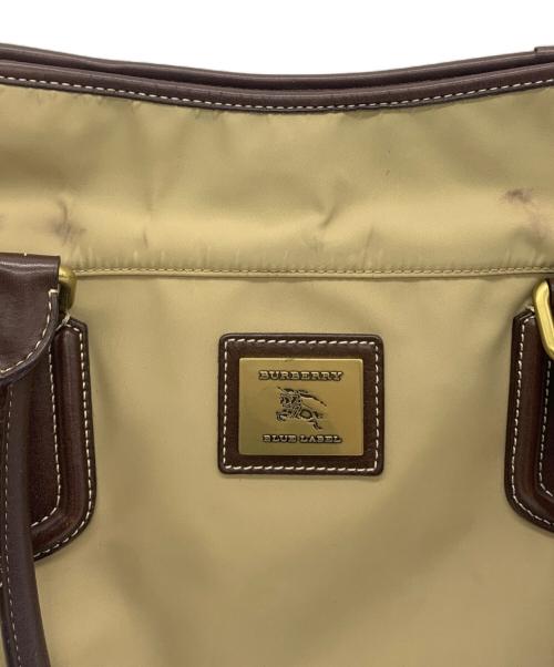 BURBERRY BLUE LABEL（バーバリーロンドンブルーレーベル）BURBERRY BLUE LABEL (バーバリーロンドンブルーレーベル) トートバッグ ベージュの古着・服飾アイテム