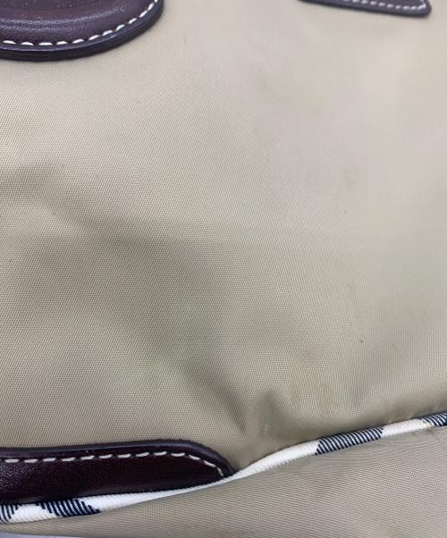 BURBERRY BLUE LABEL（バーバリーロンドンブルーレーベル）BURBERRY BLUE LABEL (バーバリーロンドンブルーレーベル) トートバッグ ベージュの古着・服飾アイテム